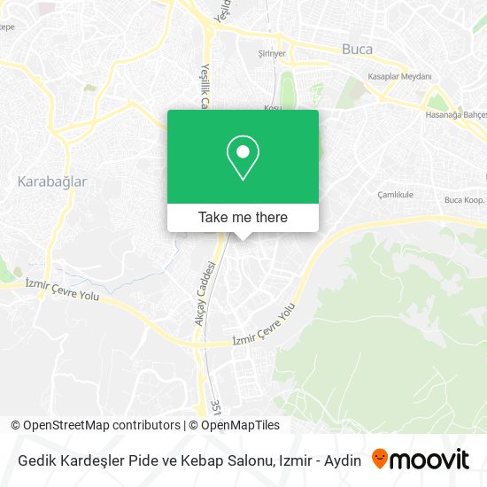 Gedik Kardeşler Pide ve Kebap Salonu map