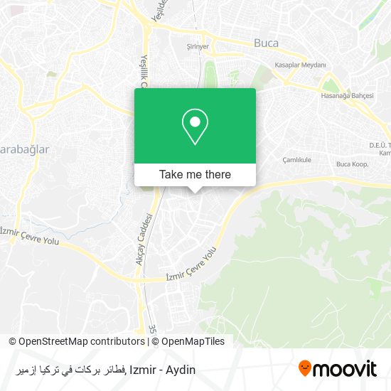 فطائر بركات في تركيا إزمير map