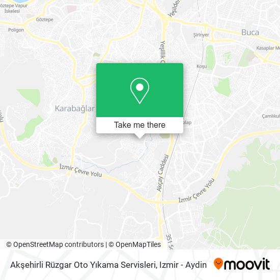 Akşehirli Rüzgar Oto Yıkama Servisleri map