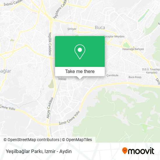 Yeşilbağlar Parkı map