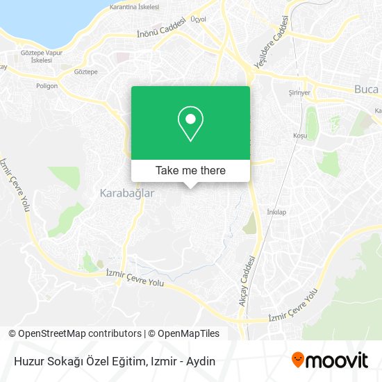Huzur Sokağı Özel Eğitim map
