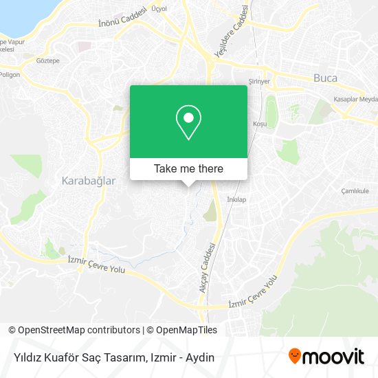 Yıldız Kuaför Saç Tasarım map