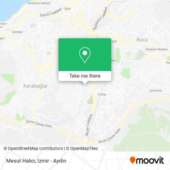 Mesut Halıcı map