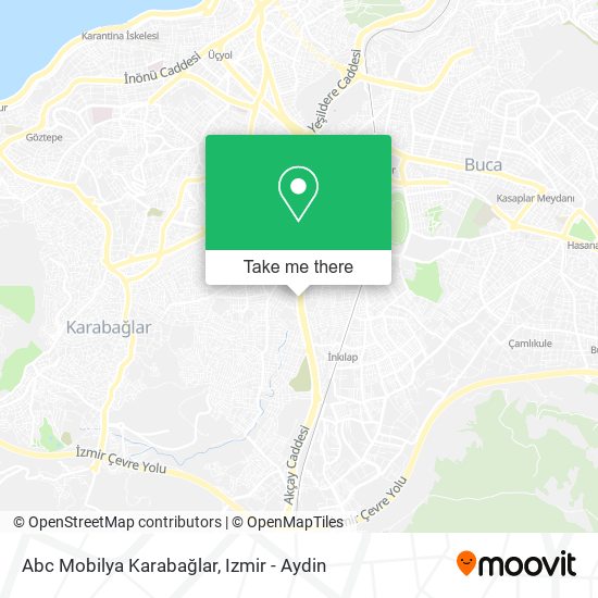 Abc Mobilya Karabağlar map