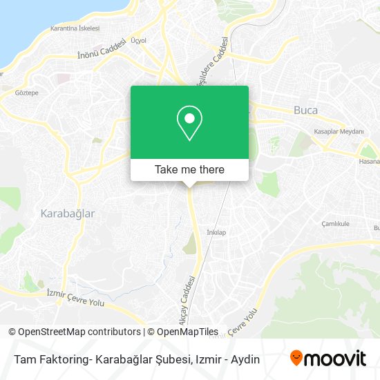 Tam Faktoring- Karabağlar Şubesi map