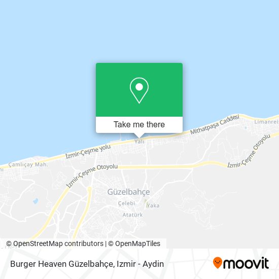 Burger Heaven Güzelbahçe map