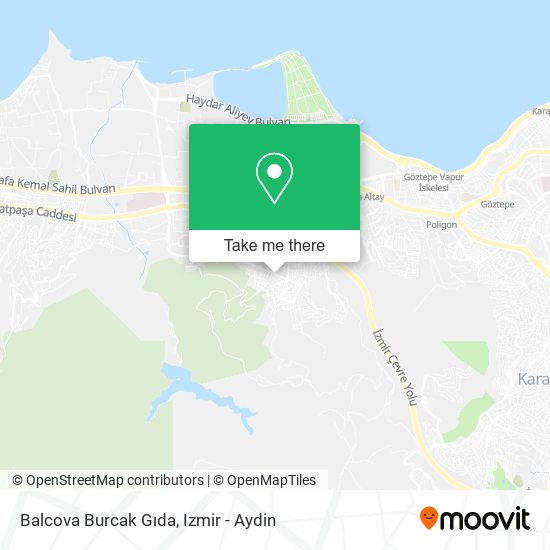 Balcova Burcak Gıda map