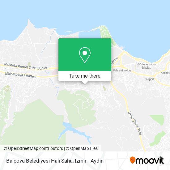 Balçova Belediyesi Halı Saha map