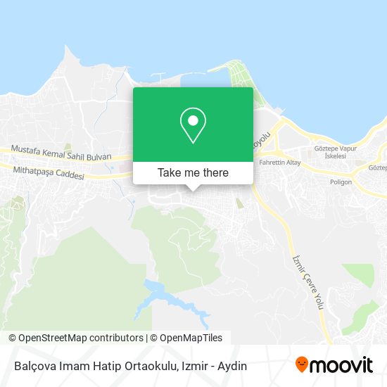 Balçova Imam Hatip Ortaokulu map