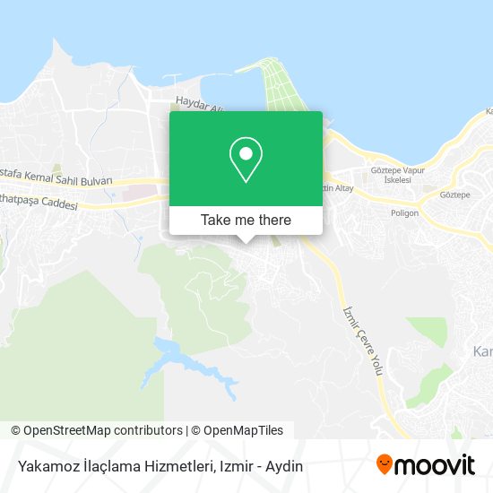 Yakamoz İlaçlama Hizmetleri map