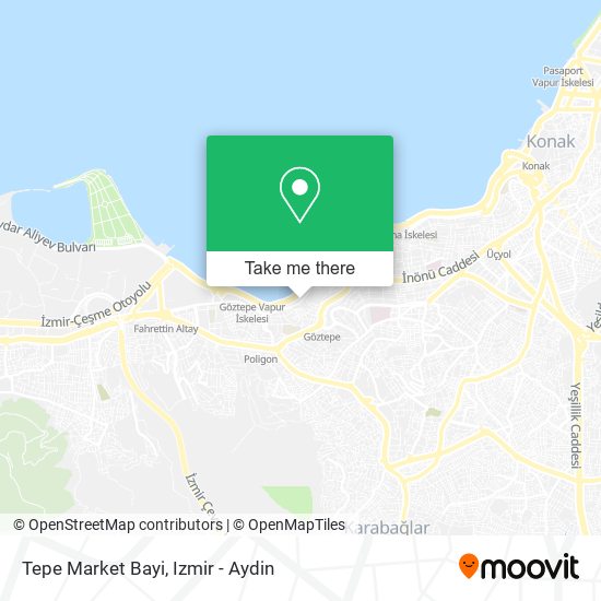 Tepe Market Bayi map