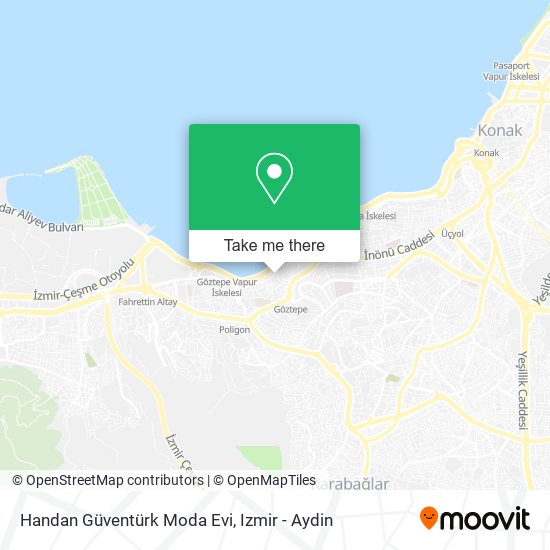 Handan Güventürk Moda Evi map