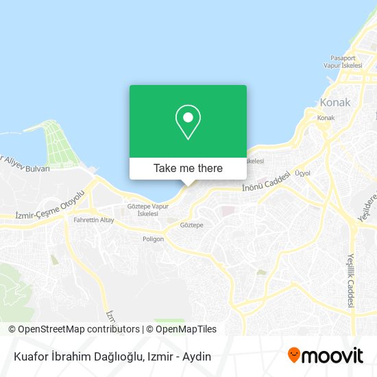 Kuafor İbrahim Dağlıoğlu map