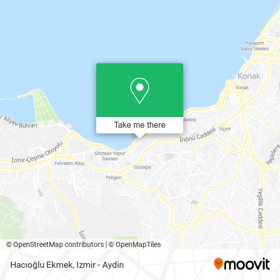 Hacıoğlu Ekmek map