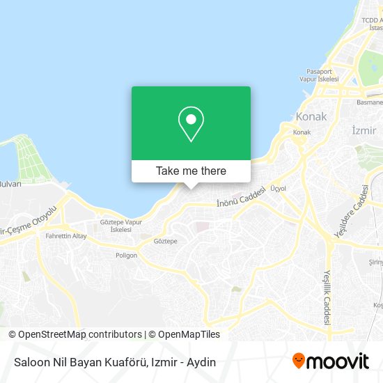 Saloon Nil Bayan Kuaförü map