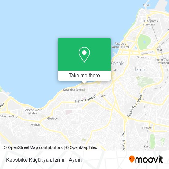 Kessbike Küçükyalı map