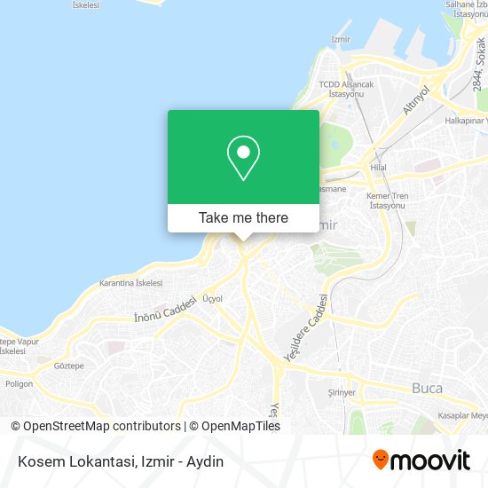 Kosem Lokantasi map