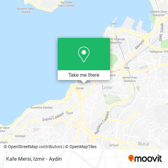 Kafe Mersi map