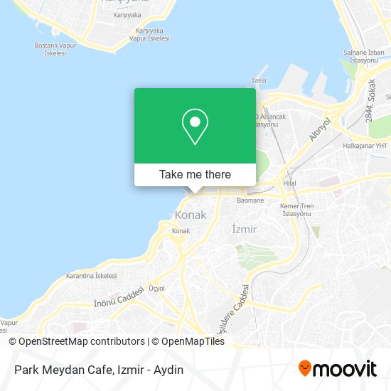 Park Meydan Cafe map