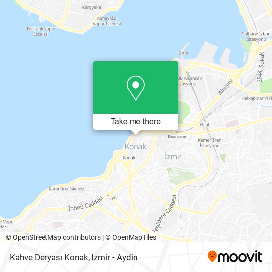 Kahve Deryası Konak map
