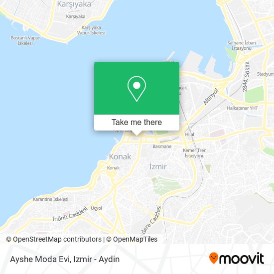 Ayshe Moda Evi map
