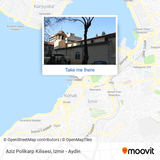 Aziz Polikarp Kilisesi map