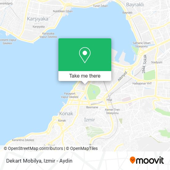 Dekart Mobilya map