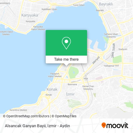 Alsancak Ganyan Bayii map