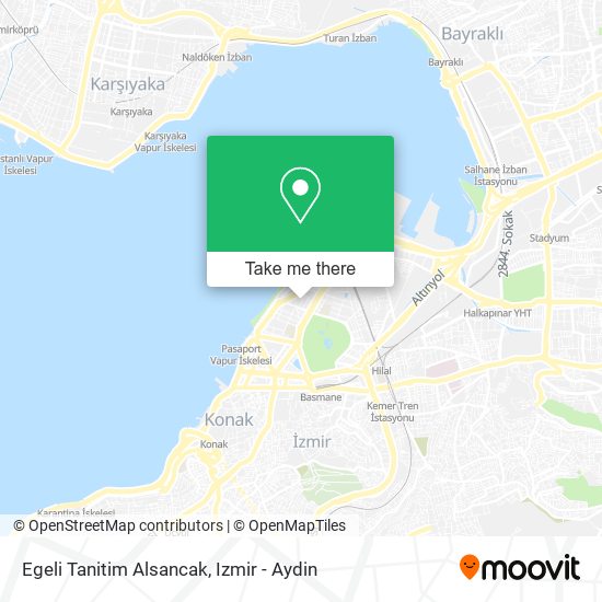 Egeli Tanitim Alsancak map