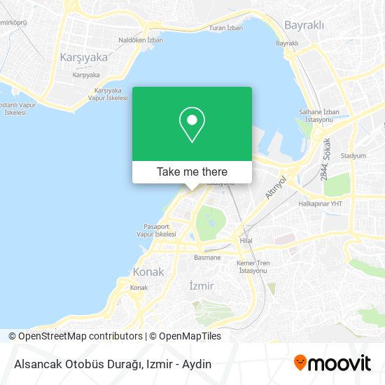 Alsancak Otobüs Durağı map