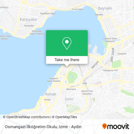 Osmangazi İlköğretim Okulu map