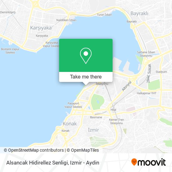 Alsancak Hidirellez Senligi map