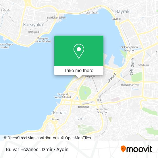 Bulvar Eczanesı map