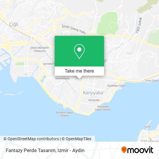 Fantazy Perde Tasarım map