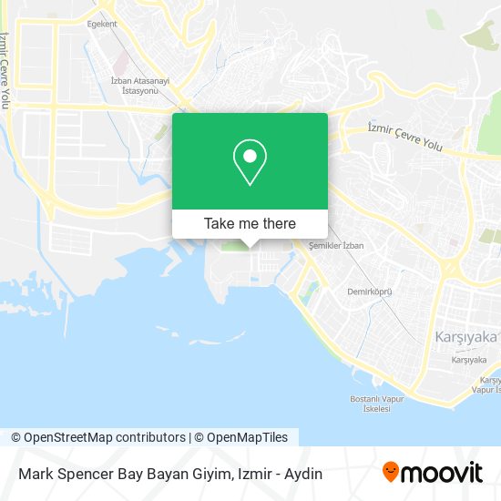 Mark Spencer Bay Bayan Giyim map