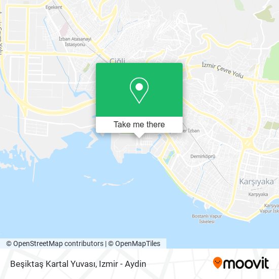Beşiktaş Kartal Yuvası map