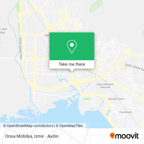 Onsa Mobilya map