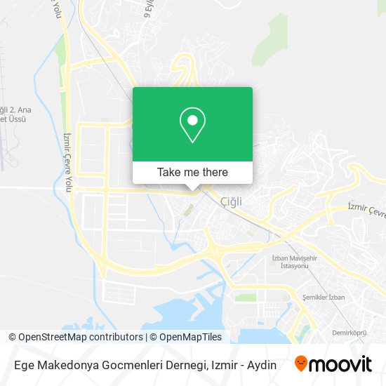 Ege Makedonya Gocmenleri Dernegi map