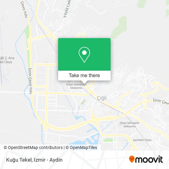 Kuğu Tekel map