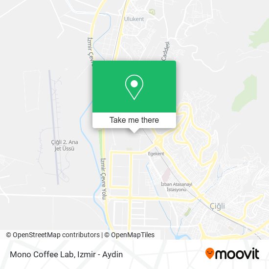 Mono Coffee Lab map