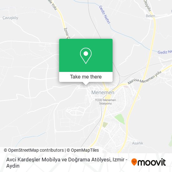 Avci Kardeşler Mobilya ve Doğrama Atölyesi map