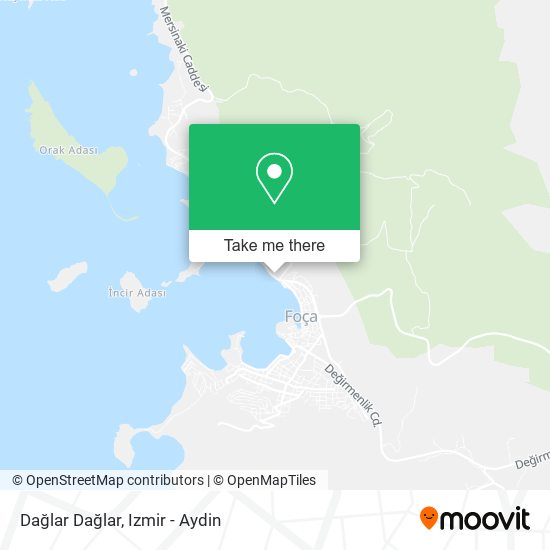 Dağlar Dağlar map