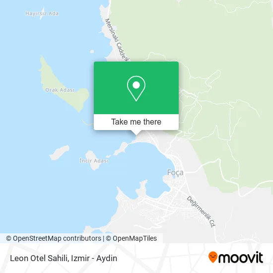 Leon Otel Sahili map