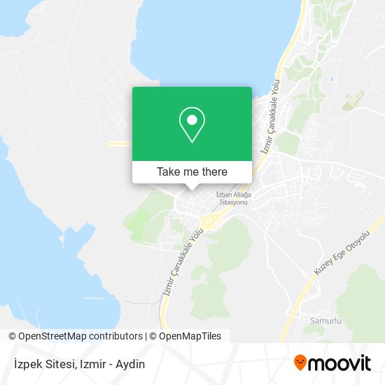 İzpek Sitesi map