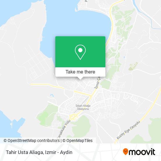 Tahir Usta Aliaga map
