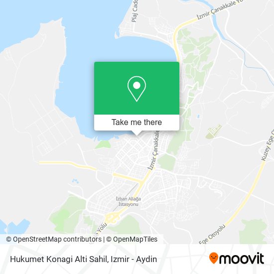 Hukumet Konagi Alti Sahil map