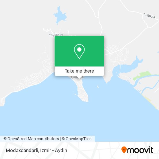 Modaxcandarli map