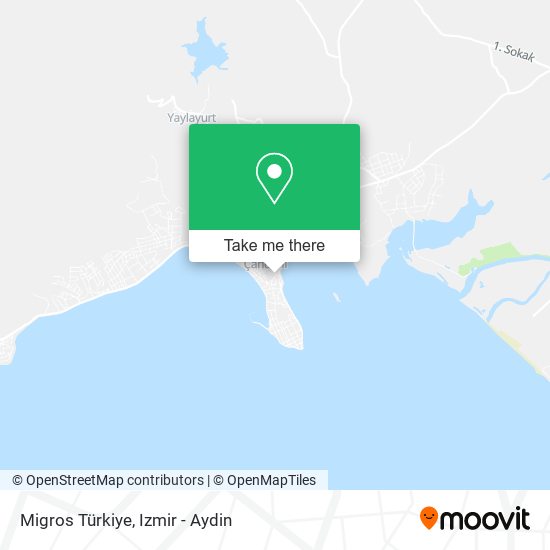 Migros Türkiye map