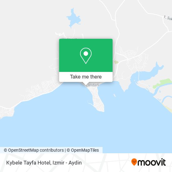 Kybele Tayfa Hotel map