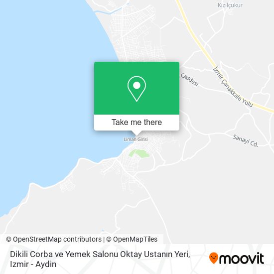 Dikili Corba ve Yemek Salonu Oktay Ustanın Yeri map